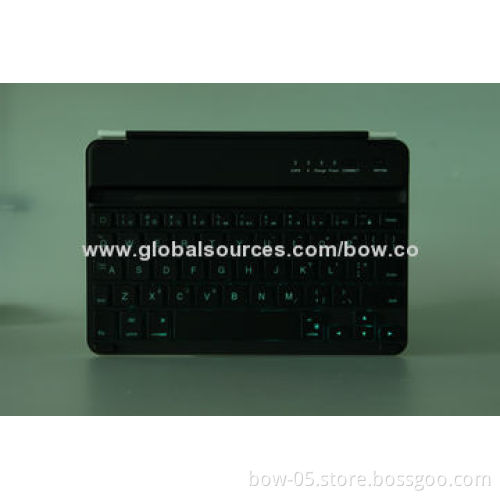 Bluetooth Keyboard for iPad Mini with Backlist